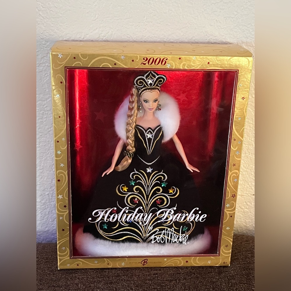 NEW 2006 Holiday Barbie Doll by Bob Mackie Mattel Barbie Collector